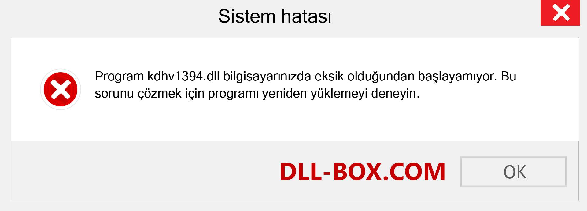 kdhv1394.dll dosyası eksik mi? Windows 7, 8, 10 için İndirin - Windows'ta kdhv1394 dll Eksik Hatasını Düzeltin, fotoğraflar, resimler